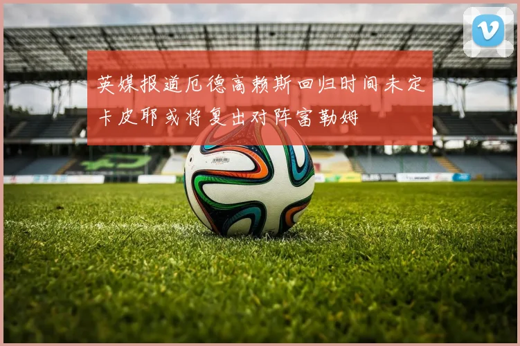 英媒报道厄德高赖斯回归时间未定卡皮耶或将复出对阵富勒姆
